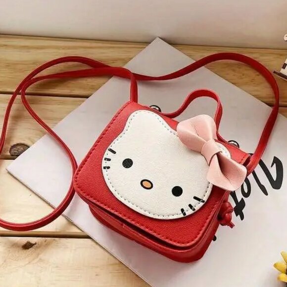 Hello Kitty Red and White Bag - Picture 1 of 5